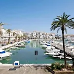 Bright Apartment With Sea View In Casares 96 M² Pool