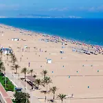 A 1 Minuto De La Playa Alojamiento 2 Habitaciones - Aire Acc Y Ascensor