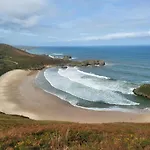 Apartamento Frente A La Playa Con Vistas Al Mar En Barro, Llanes