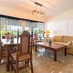 Family Villa With Garden Next To The Beach