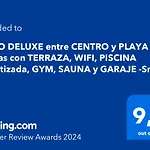 Atico Deluxe Entre Centro Y Playa Salinas Con Terraza, Wifi, Piscina Climatizada, Gym, Sauna Y Garaje -Smart Tv