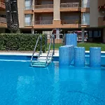At108 Comunidad Con Piscina En Primera Linea De La Playa