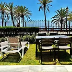 Frontline Sea In The Center Of Puerto Banus.2Bedrooms -Garden