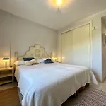 Blue House In Guadalmina Baja, With A Large Terrace Overlooking The Golf