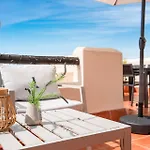 Beautiful Penthouse In Casares With Rooftop Terrace And Seaview