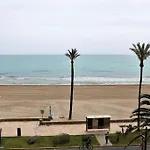 Apto Berta En 1ª Linia De Playa, Piscina Y Parking Privado