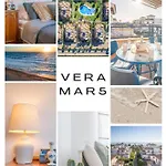 Apartamento Rosa Del Mar Playas De Vera Atico En Primera Linea De Playa Piscina Al Aire Libre Aparcamiento Gratuito Wifi Muy Rapido Acogedor Con Calefaccion