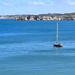 Vistas Increibles, En La Playa De Hondarribia