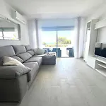 Bright Apartment With Amazing Terrace, Air, Overlooking The Garden And Sea, 2 Bedrooms, Sleeps 4, Swimming Pool And Gardens In A Very Quiet Area