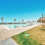 Beachfront Apartment With Balcony In Torrox Costa