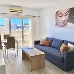 El Estudio De La Playa Benalbeach New 1Bd, Piscinas, Playa Y Vistas Al Mar Ref504