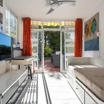 Mijas, Colinas Del Faro, Lovely Terrace Apartment Walking Distance To Beach