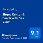 Sitges Center & Beach With Sea View