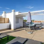 Salty Club Beach Apartment With Private Rooftop Terrace