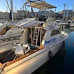 Motorboat In The Harbor