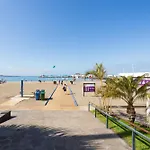 Classbnb - Seafront Studio With Beach View In The Center Of Los Cristianos