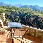 Apartamentos Axarquia , Frigiliana, Terraza Privada Con Vistas A La Montana Rio Y Al Mar