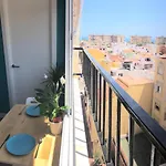 Malaga Beach, Costa Del Sol.