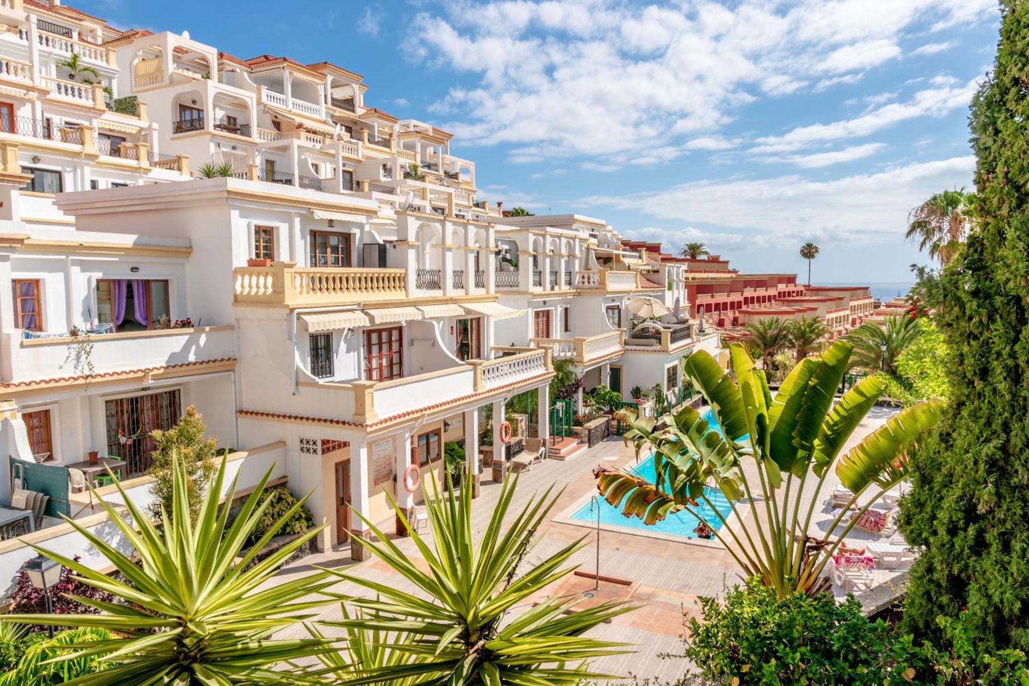 Appartement Hipnautic Vibes 1br Apt W-poolocean View Near Aqualand, Wifi, Netflix, Free Parking, 2 Pools Access Costa Adeje (Tenerife)